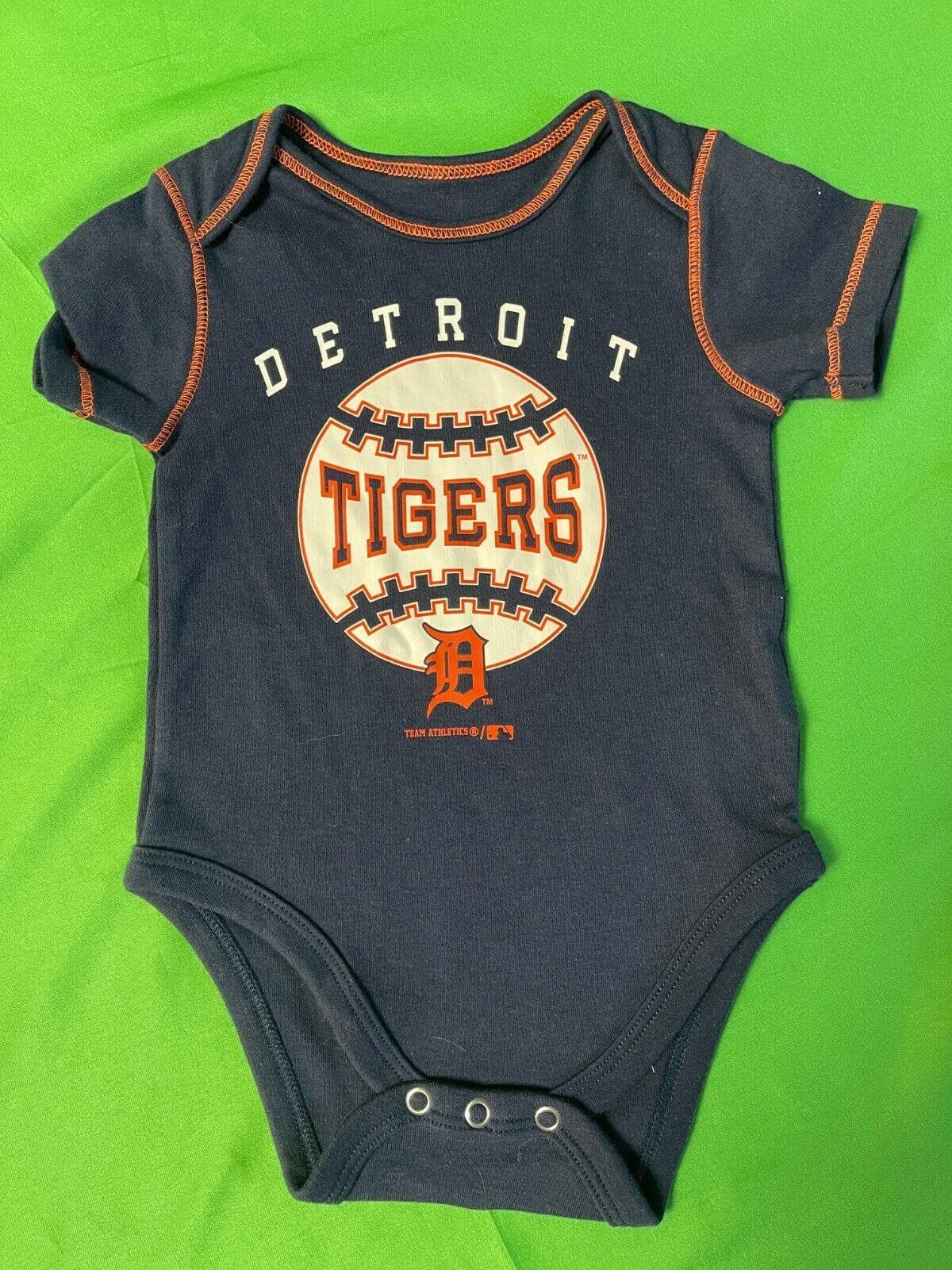 MLB Detroit Tigers 100% Cotton Bodysuit/Vest Infant 12 months