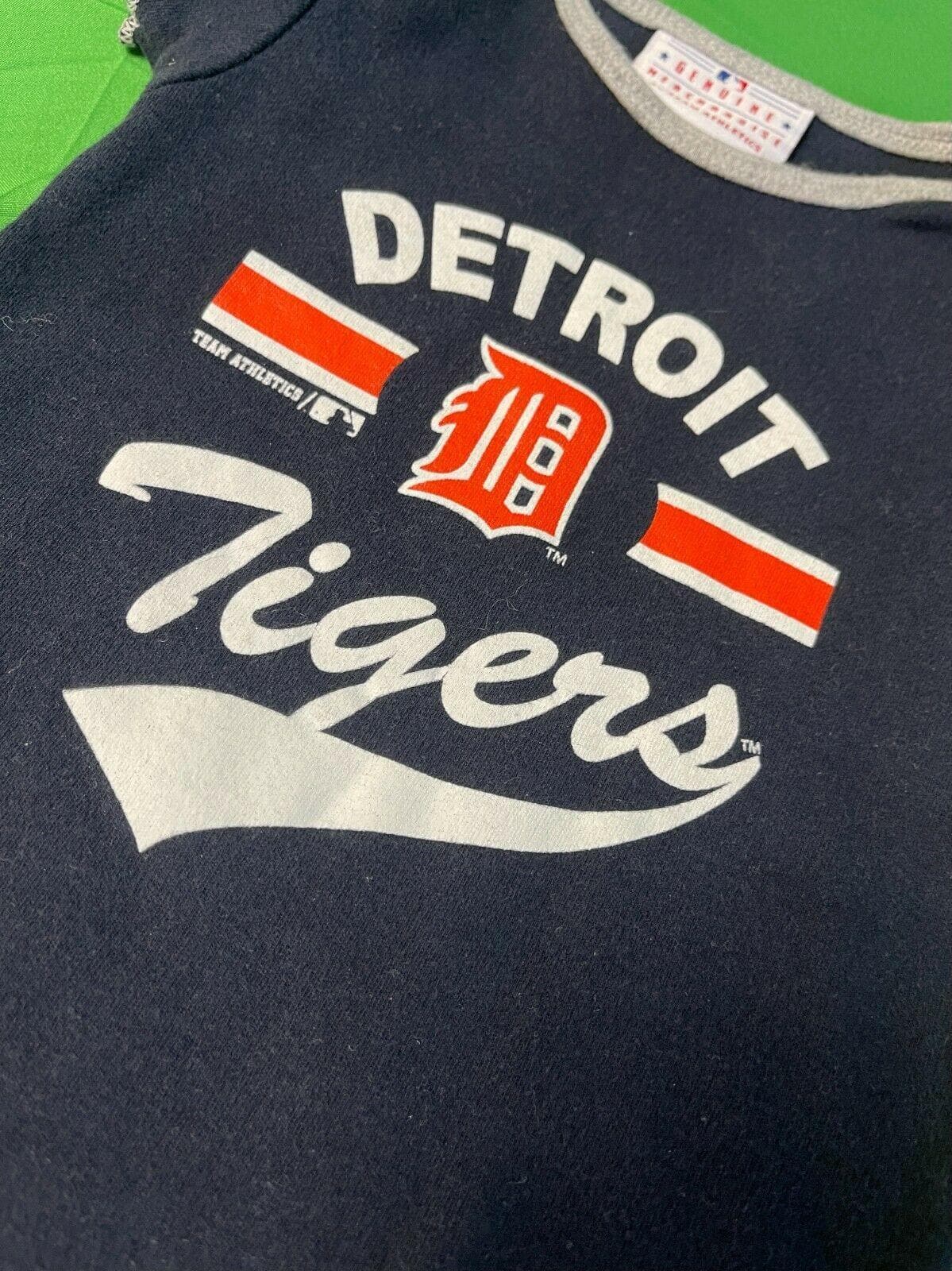 MLB Detroit Tigers 100% Cotton Bodysuit/Vest Girls' Newborn 0-3 months