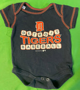 MLB Detroit Tigers 100% Cotton Bodysuit/Vest Newborn 0-3 months