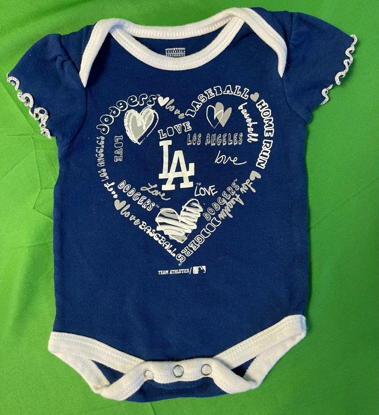 MLB Los Angeles Dodgers Bodysuit/Vest Girls' Newborn 0-3 months