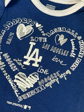 MLB Los Angeles Dodgers Bodysuit/Vest Girls' Newborn 0-3 months