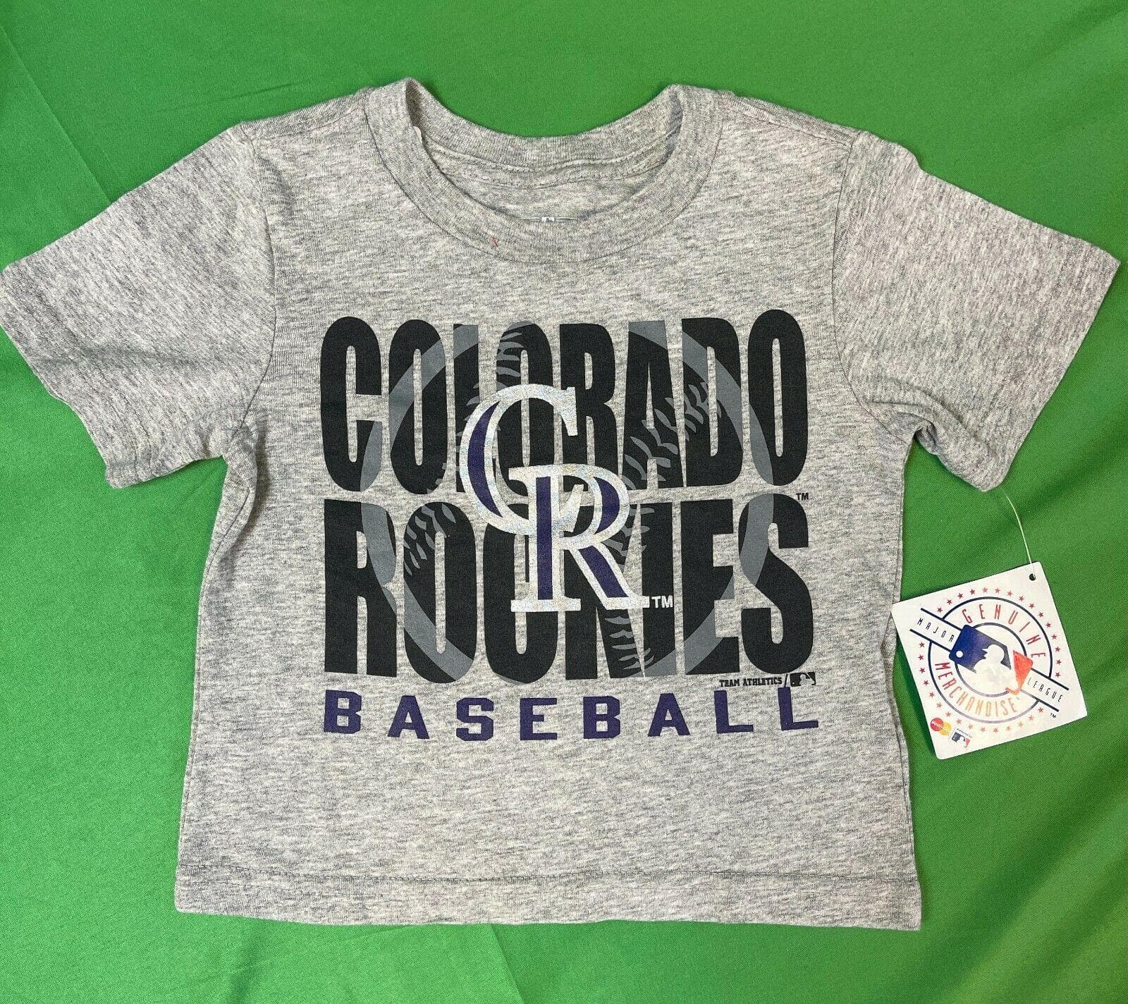 MLB Colorado Rockies Grey T-Shirt Toddler 2T NWT