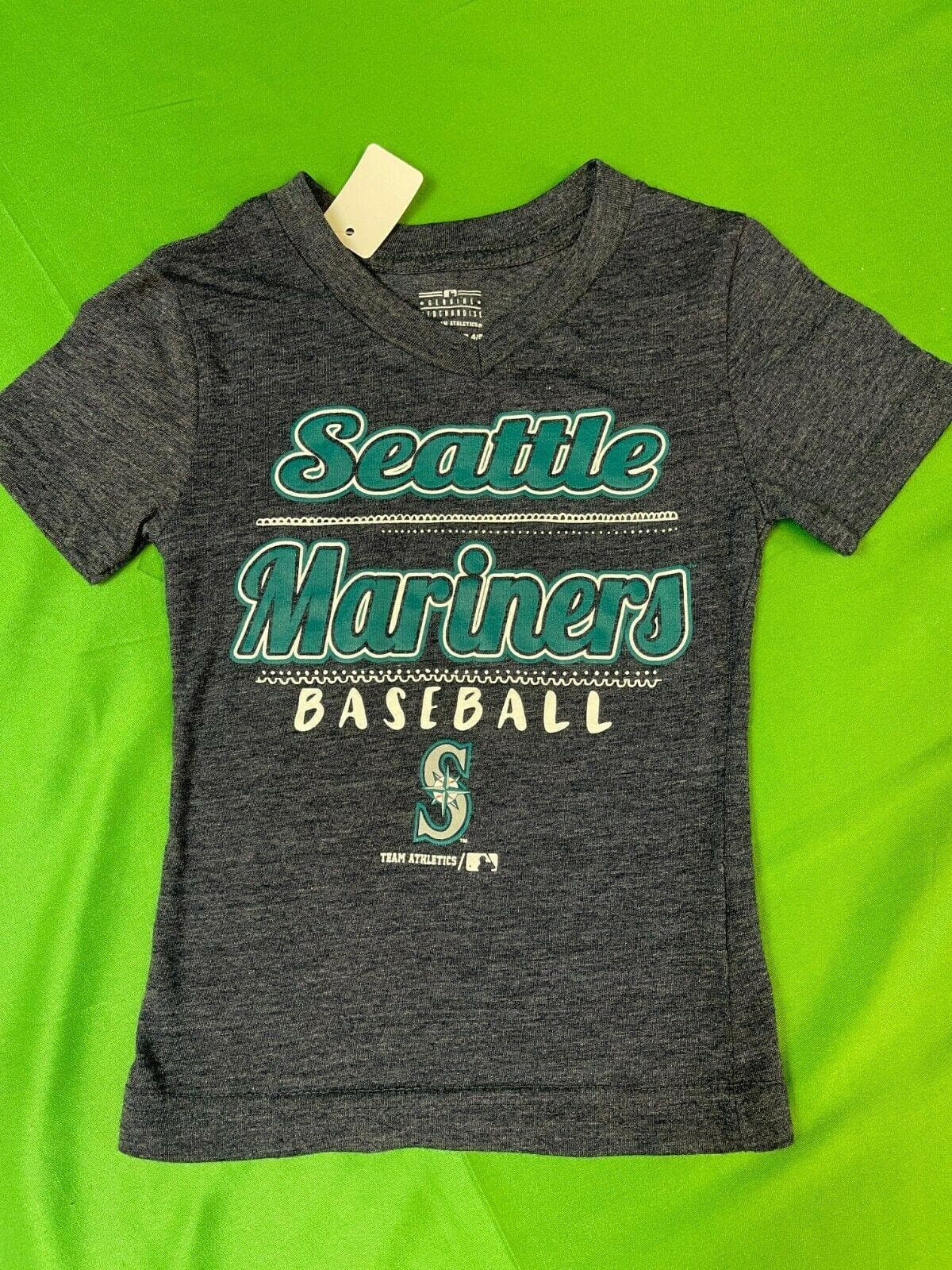 MLB Seattle Mariners Soft T-Shirt Youth X-Small 4-5