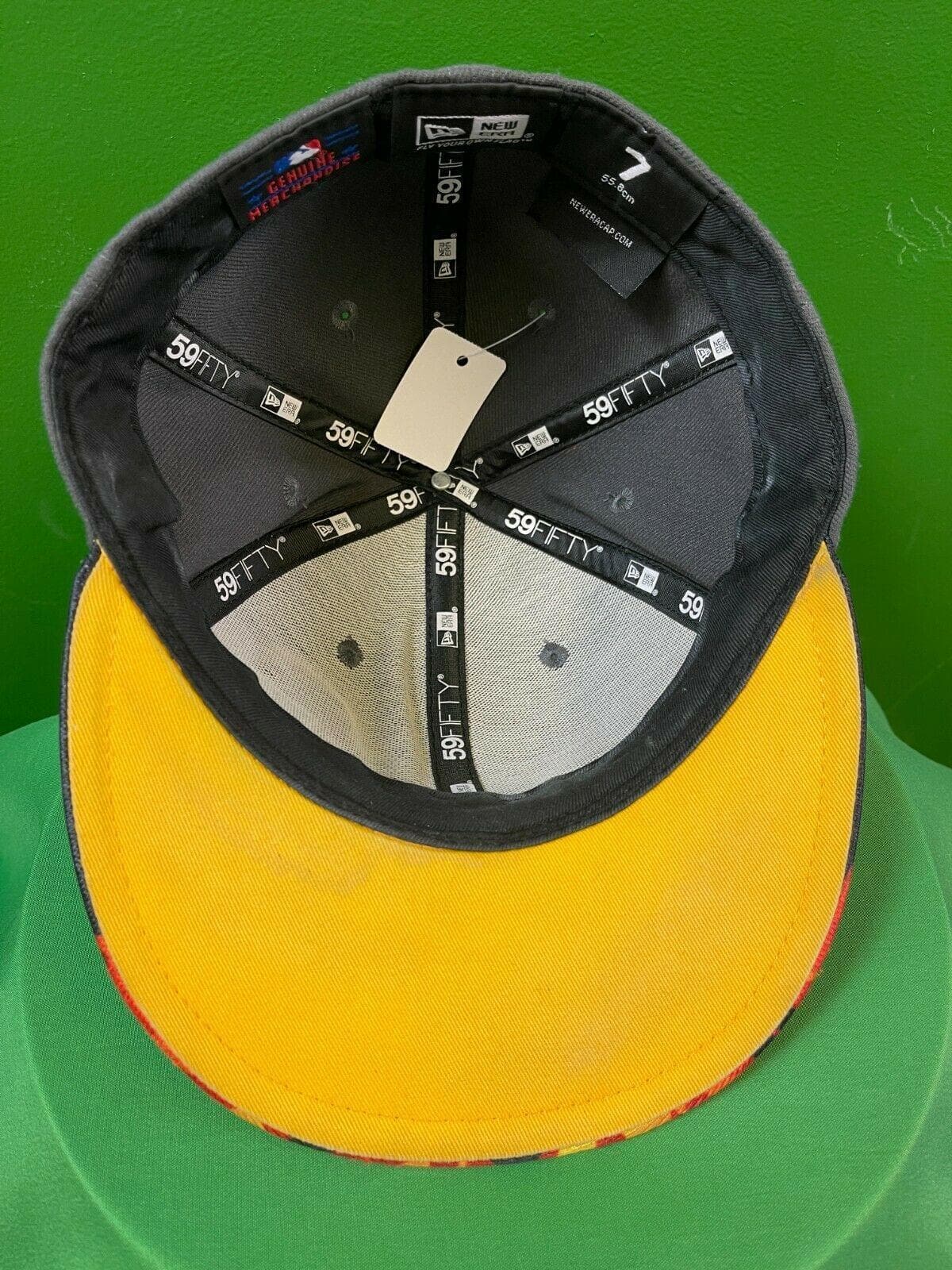 MLB Colorado Rockies New Era 59FIFTY Cap-Hat Size 7 Flames!