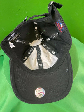 MLB Colorado Rockies New Era 9TWENTY Cap/Hat Black & White Strapback Youth NWT