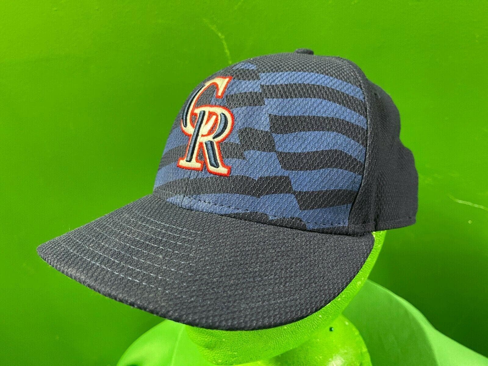 MLB Colorado Rockies New Era 59FIFTY Baseball Cap/Hat Stars-Stripes 7-1/8