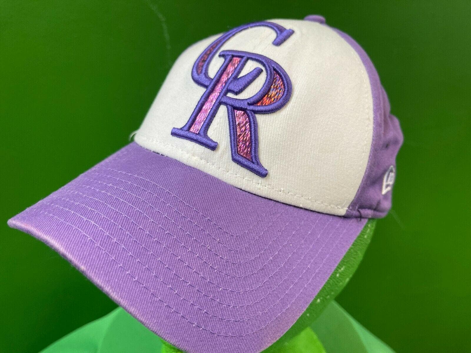 MLB Colorado Rockies New Era 9FORTY Hat Cap Purple Women's OSFA