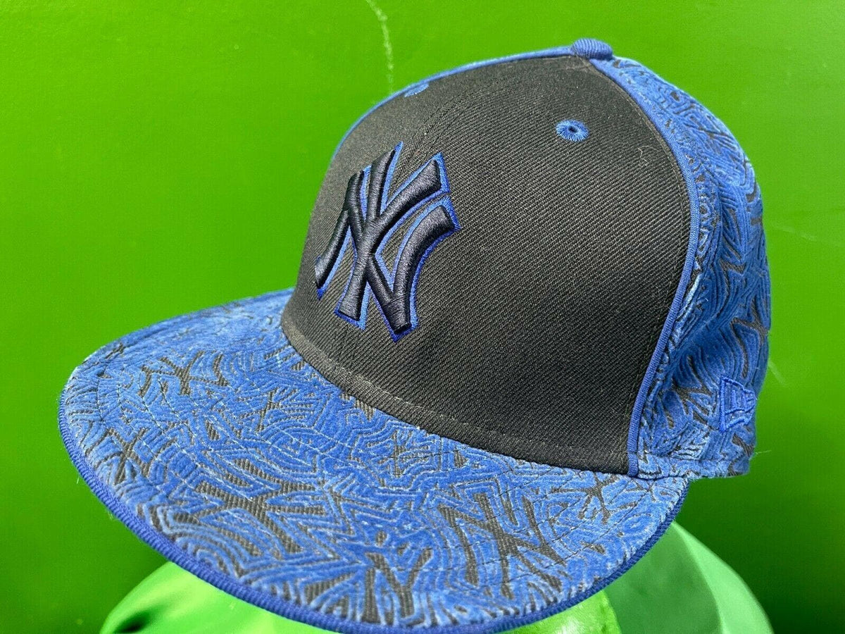 MLB New York Yankees New Era 59FIFTY Baseball Cap/Hat Velvet Print Size 7-1/2