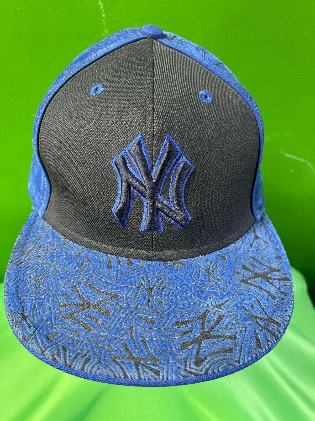 MLB New York Yankees New Era 59FIFTY Baseball Cap/Hat Velvet Print Size 7-1/2