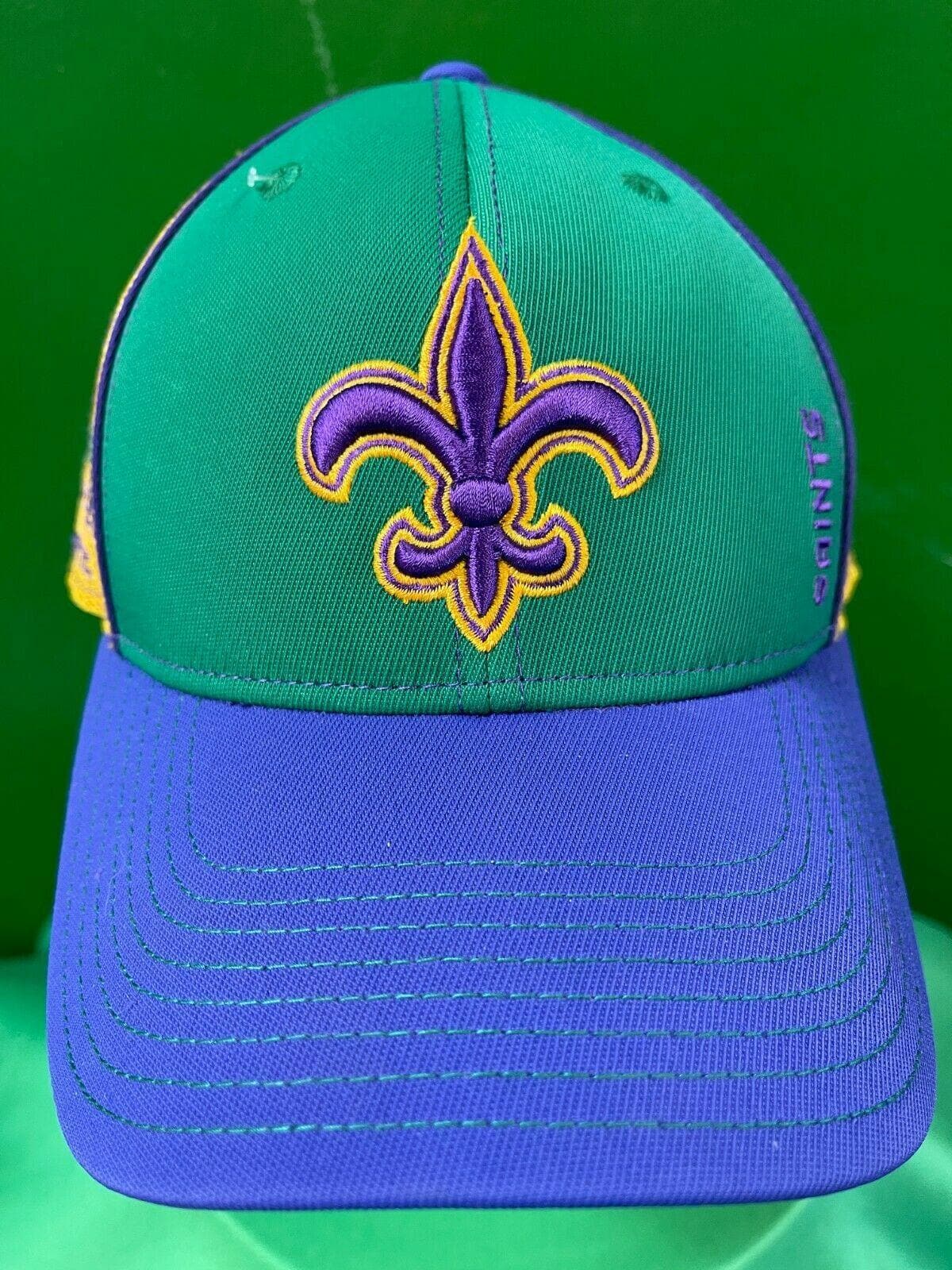 NFL New Orleans Saints Reebok Mardi Gras Hat - Cap OSFA New