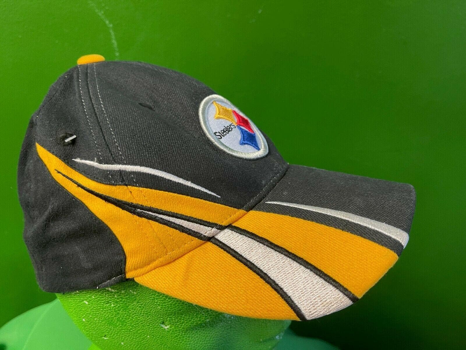 Reebok on Field Pittsburgh Steelers Baseball Hat Cap White OSFA Headwear NFL