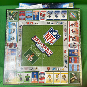 NFL "NFLOPOLY" Junior Board Game Complete Used Once