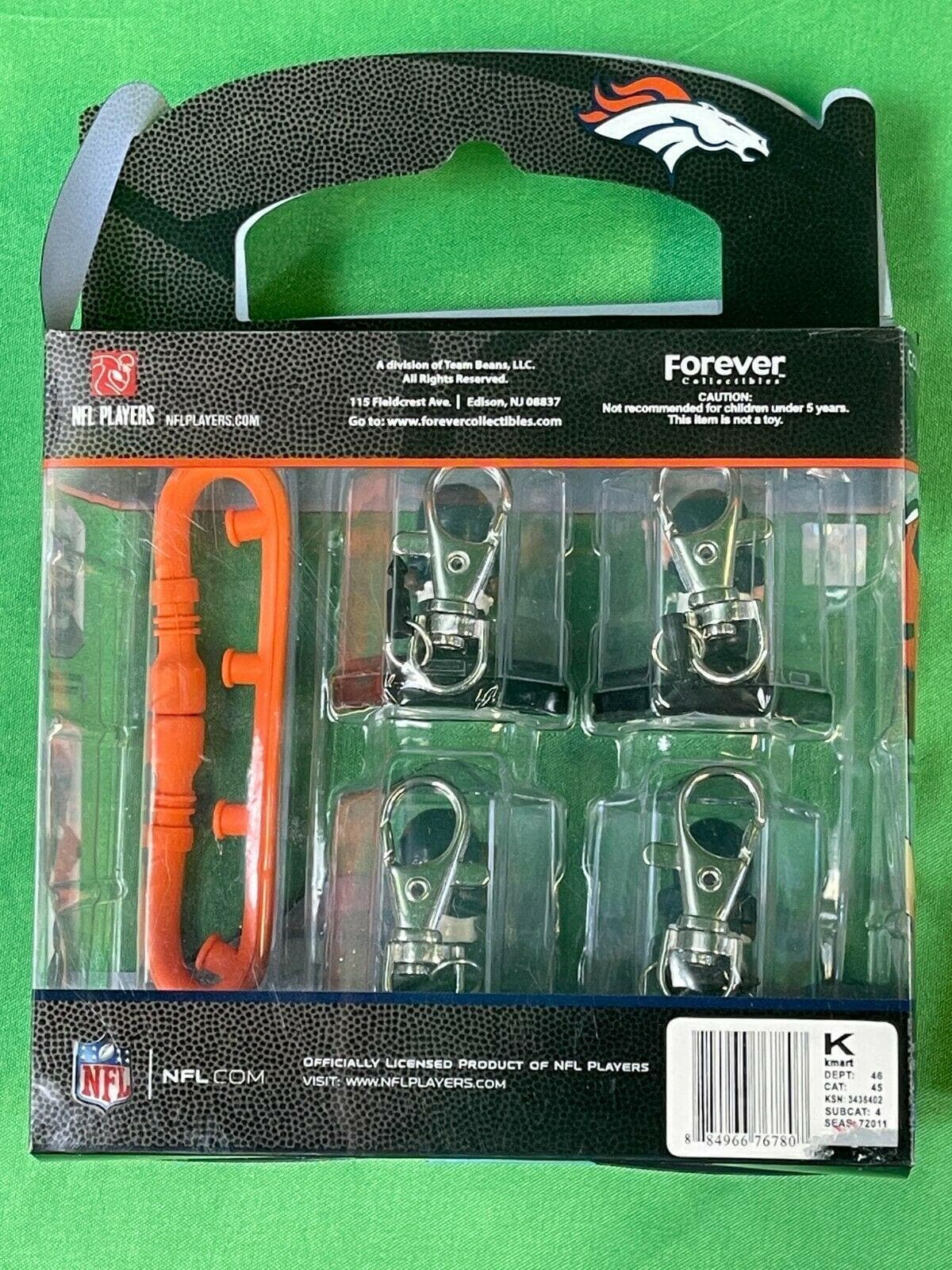 NFL Denver Broncos Forever Squisherz 4 Pack FOCO NWT