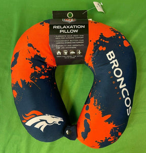 NFL Denver Broncos Travel Relaxation Neck Pillow NWT