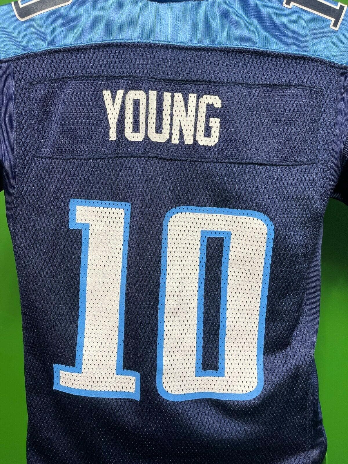 Vintage Vintage Vince Young Titans Blue Reebok NFL Jersey MED