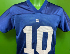 NFL New York Giants Eli Manning #10 Reebok Jersey Youth Medium 10-12