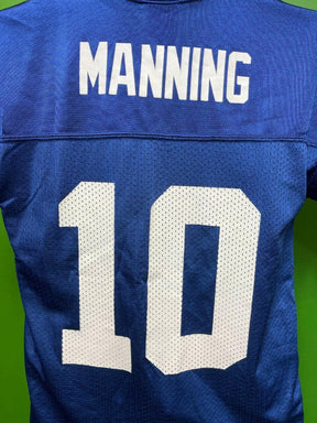 NFL New York Giants Eli Manning #10 Reebok Jersey Youth Medium 10-12