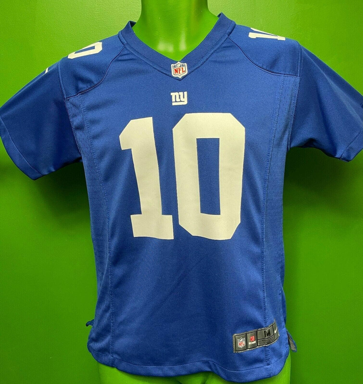 NFL New York Giants Eli Manning #10 Game Jersey Youth Medium 10-12