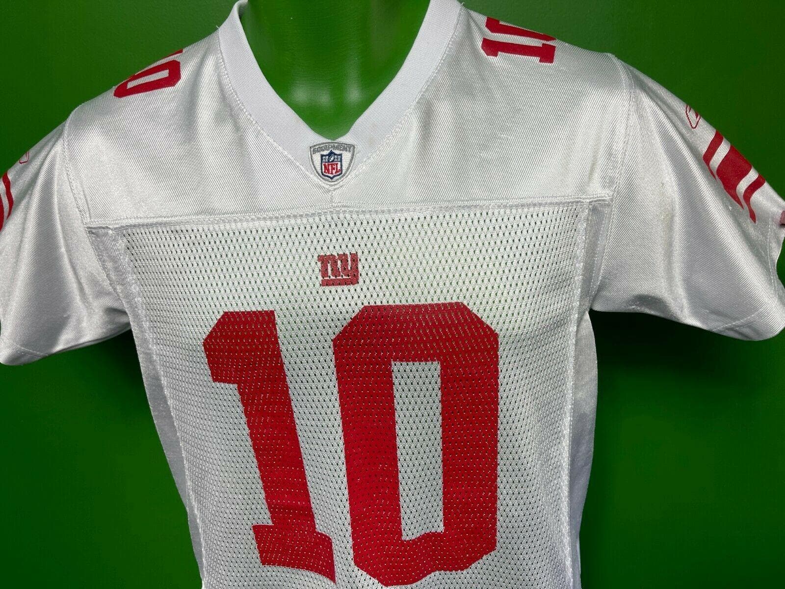 NFL New York Giants Eli Manning #10 Reebok Jersey Youth Medium 10-12