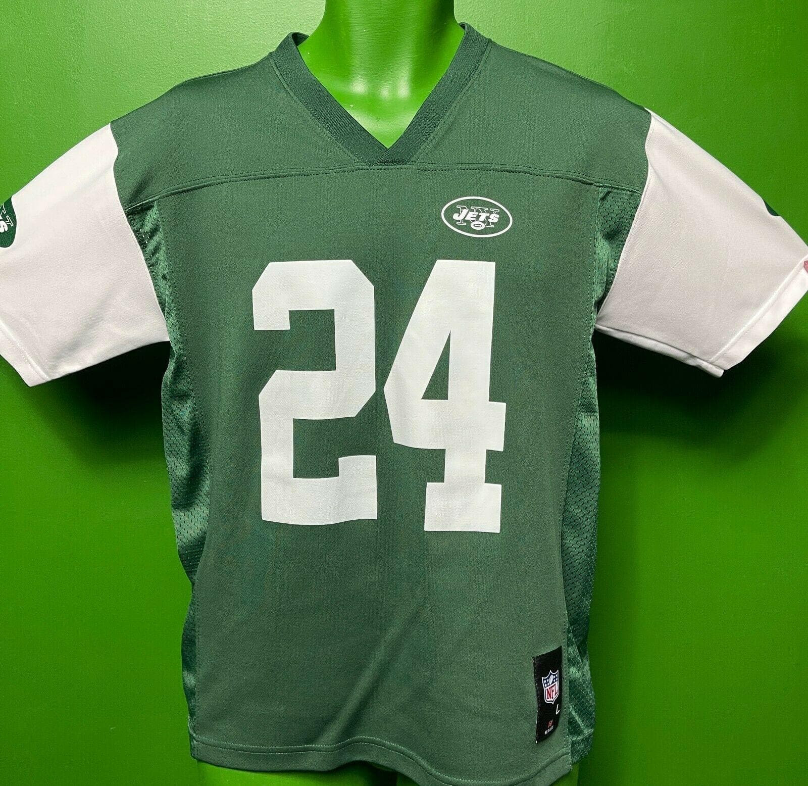 NFL New York Jets Darrelle Revis #24 Jersey Youth Large 14-16