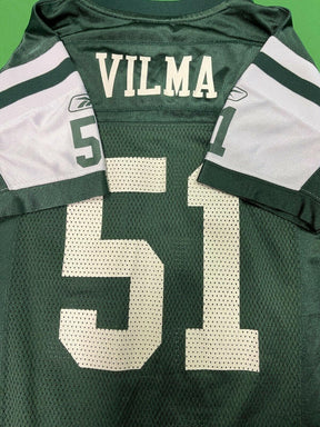 NFL New York Jets Jonathan Vilma #51 Reebok Jersey Youth Small 8