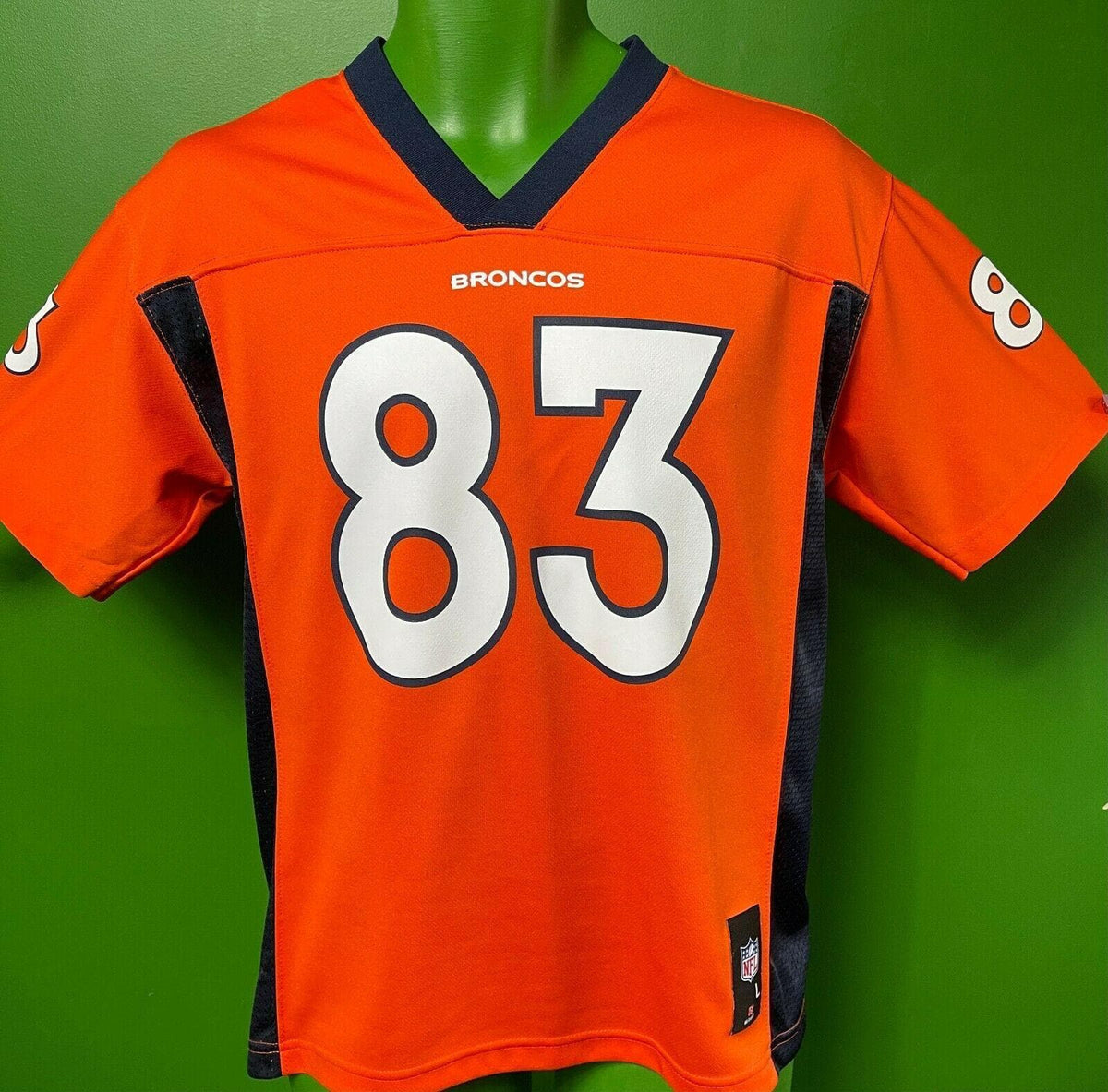 NFL Denver Broncos Wes Welker #83 Jersey Youth Large 14-16