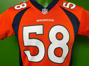 NFL Denver Broncos Von Miller #58 Game Jersey Youth Small 8