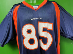 NFL Denver Broncos Ashley Lelie #85 Reebok Jersey Men's X-Large