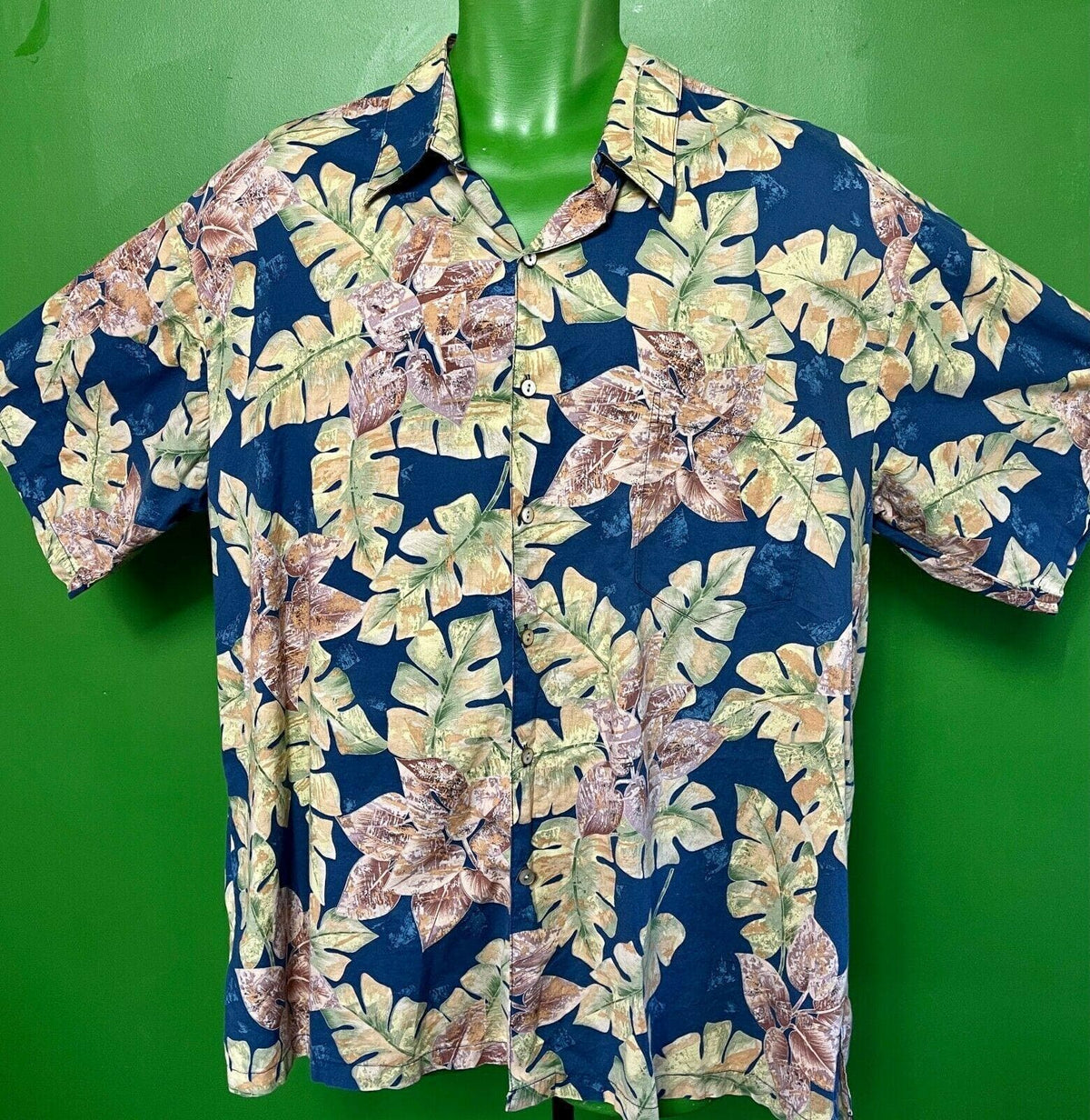Authentic MADE IN HAWAII Vintage Designer Hawaiian Shirt men's 2XL