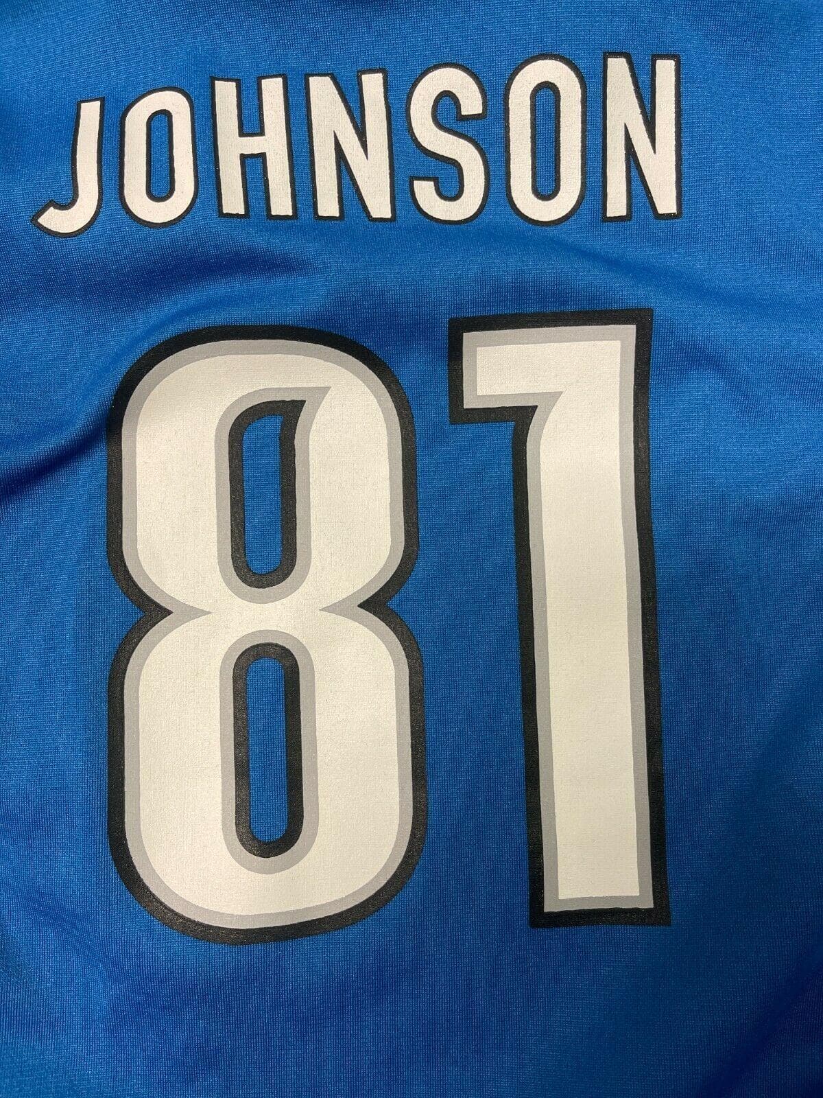 Detroit Lions Calvin Johnson #81 Road Game Jersey