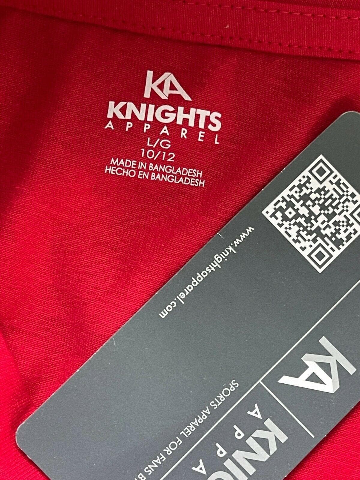NCAA Georgia Bulldogs Knight's Apparel T-Shirt Youth Medium 10-12 NWT