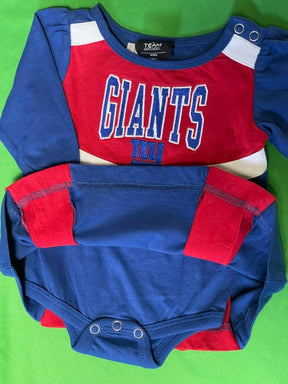 NFL New York Giants Cheerleader Dress Newborn 0-3 months NWT!