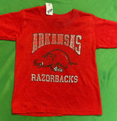 NCAA Arkansas Razorbacks Red T-Shirt Youth XS 4-5