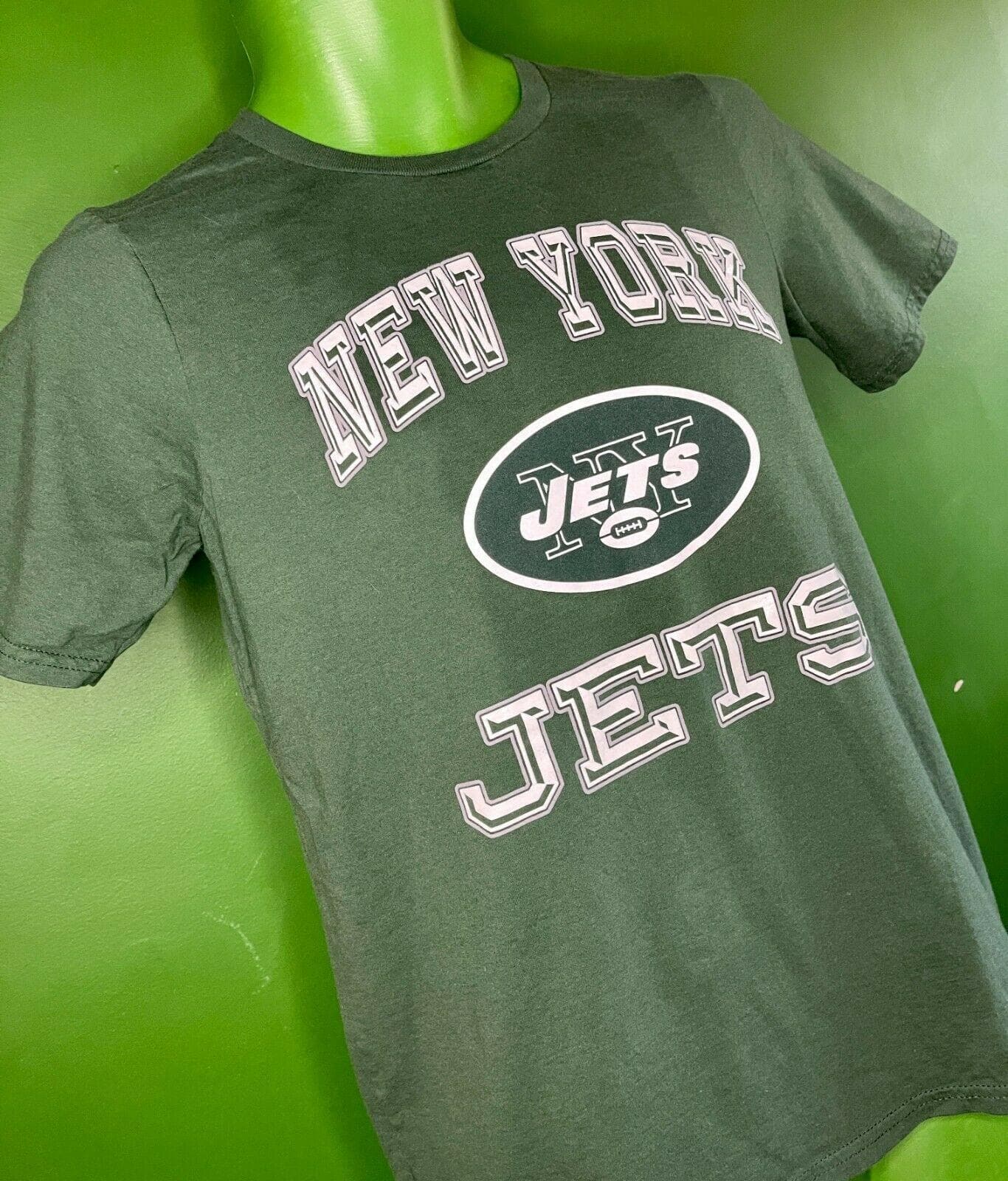 NFL New York Jets 100% Cotton T-Shirt Youth Large 14-16