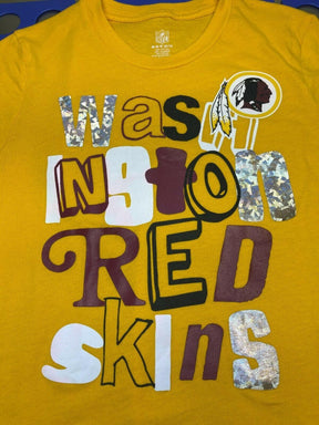 NFL Washington Commanders (Redskins) Girls' T-Shirt Youth Medium 10-12