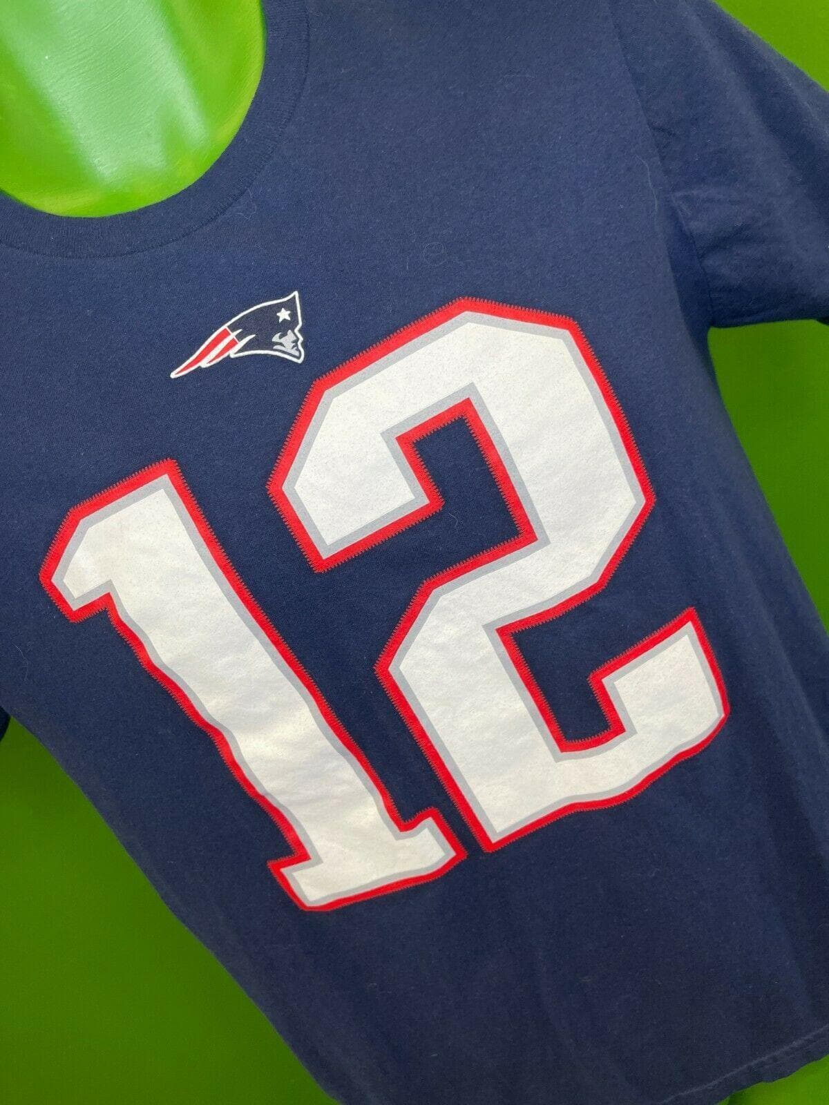 NFL New England Patriots Tom Brady #12 T-Shirt Youth Large