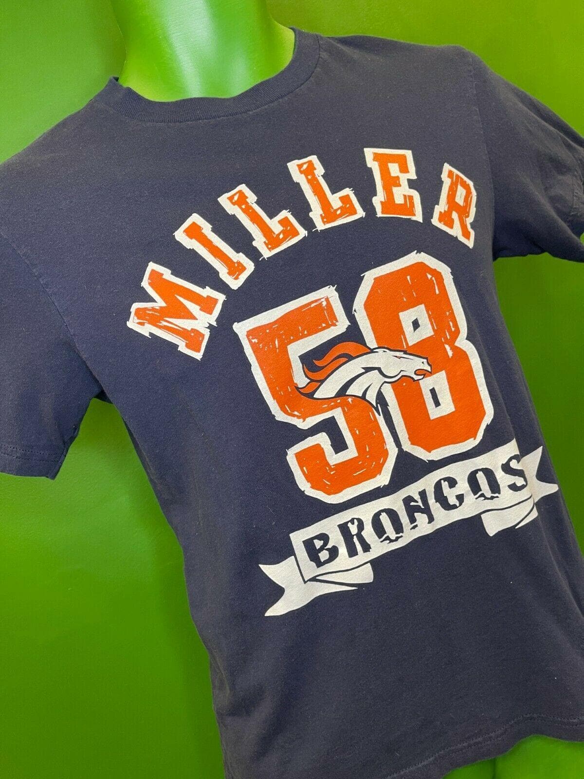 Von Miller Denver Broncos NFL #58 Orange T-Shirt Size Youth XL Extra Large