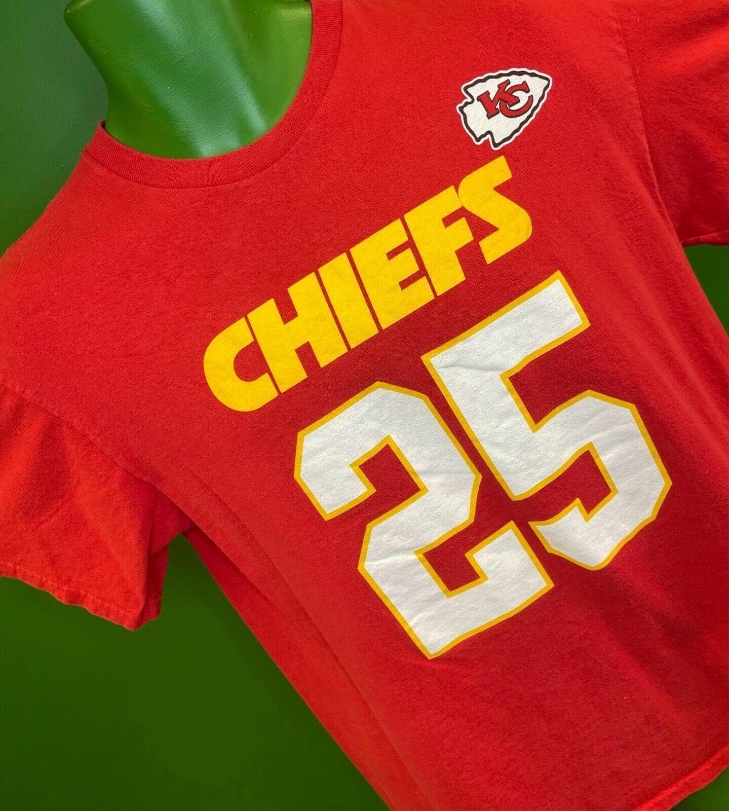 NFL Kansas City Chiefs Jamal Charles #25 T-Shirt Men's Large