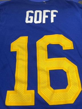 NFL Los Angeles Rams Jared Goff #16 T-Shirt Men's Large