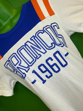 NFL Denver Broncos 100% Cotton White 1960 T-Shirt Unisex Small