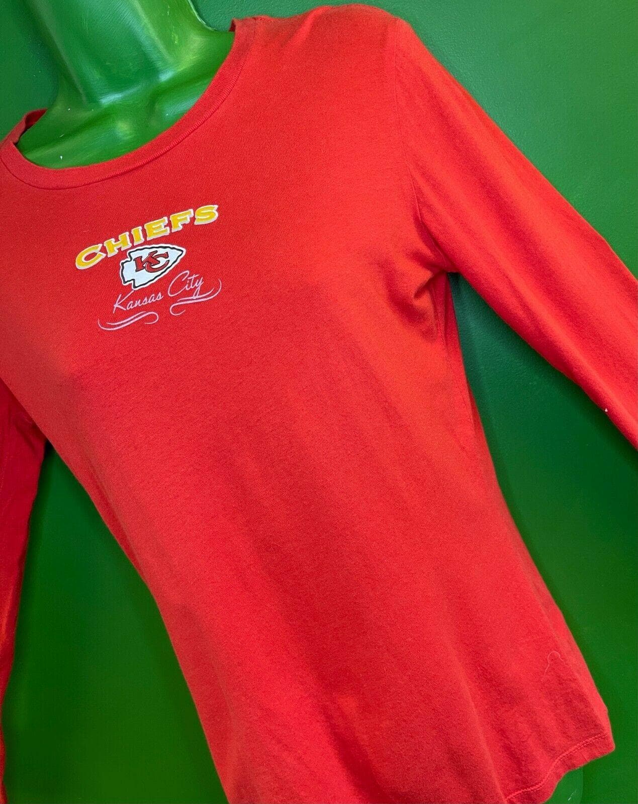 NFL Kansas City Chiefs Long-Sleeved T-Shirt Women's Medium
