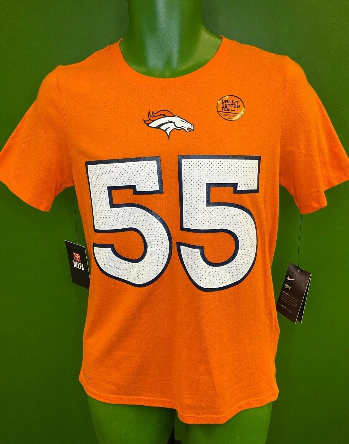 NFL Denver Broncos Bradley Chubb #55 T-Shirt Youth XL 14-16 NWT
