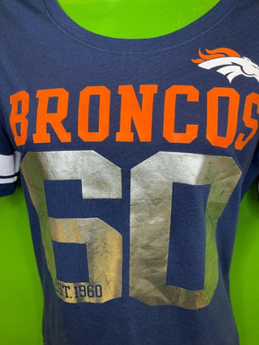 NFL Denver Broncos "Have More Fun" 60 T-Shirt Girls' Youth XL 16-18