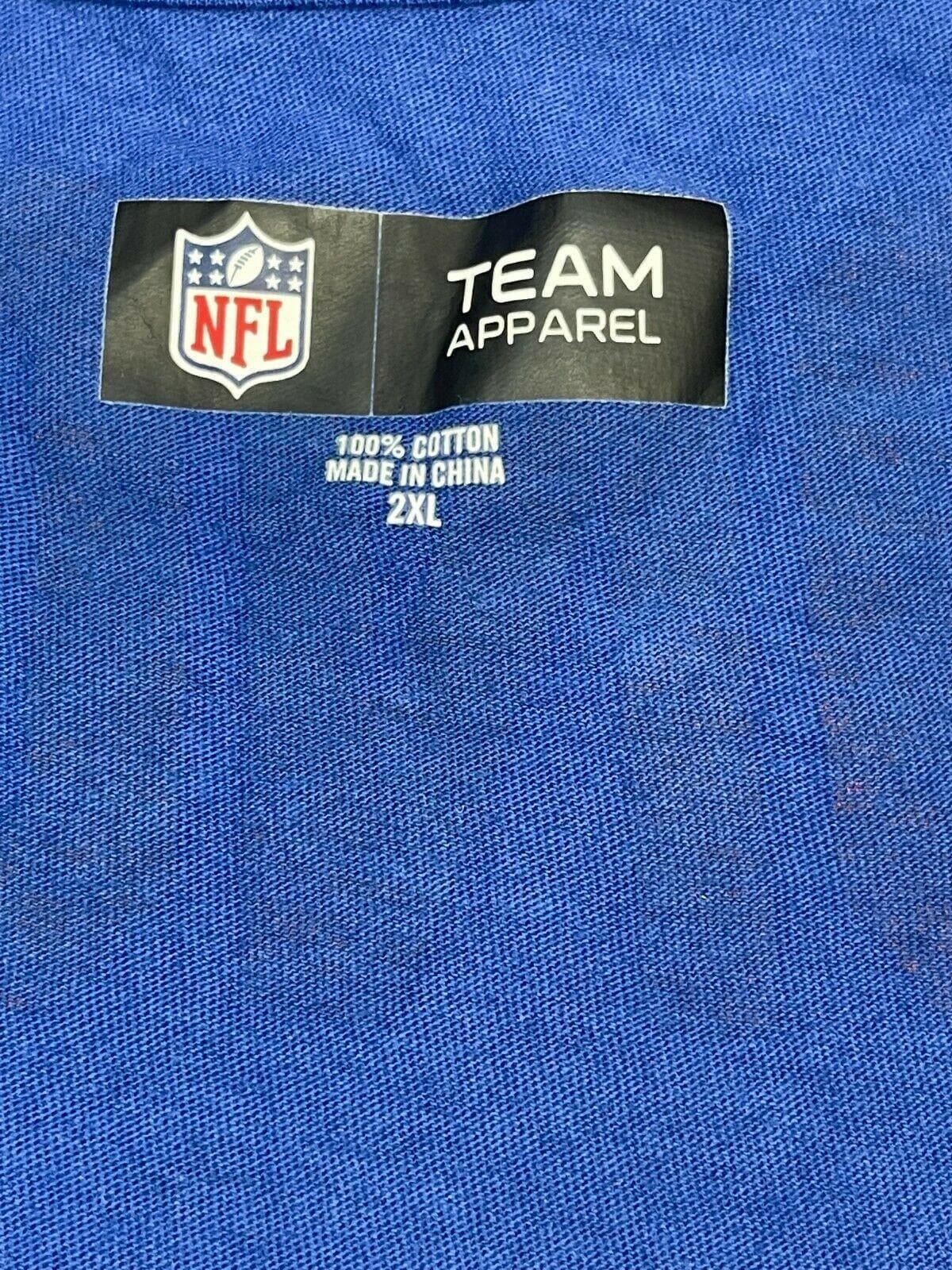 NFL Denver Broncos Retro Logo Laced Neck T-Shirt Women's 2X-Large NWT