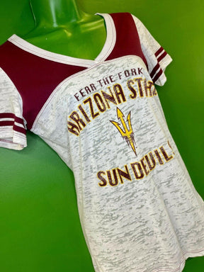 NCAA Arizona State Sun Devils Tissue T-Shirt Women's Medum
