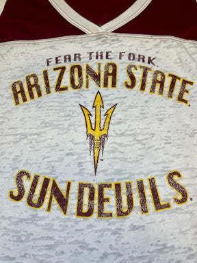 NCAA Arizona State Sun Devils Tissue T-Shirt Women's Medum