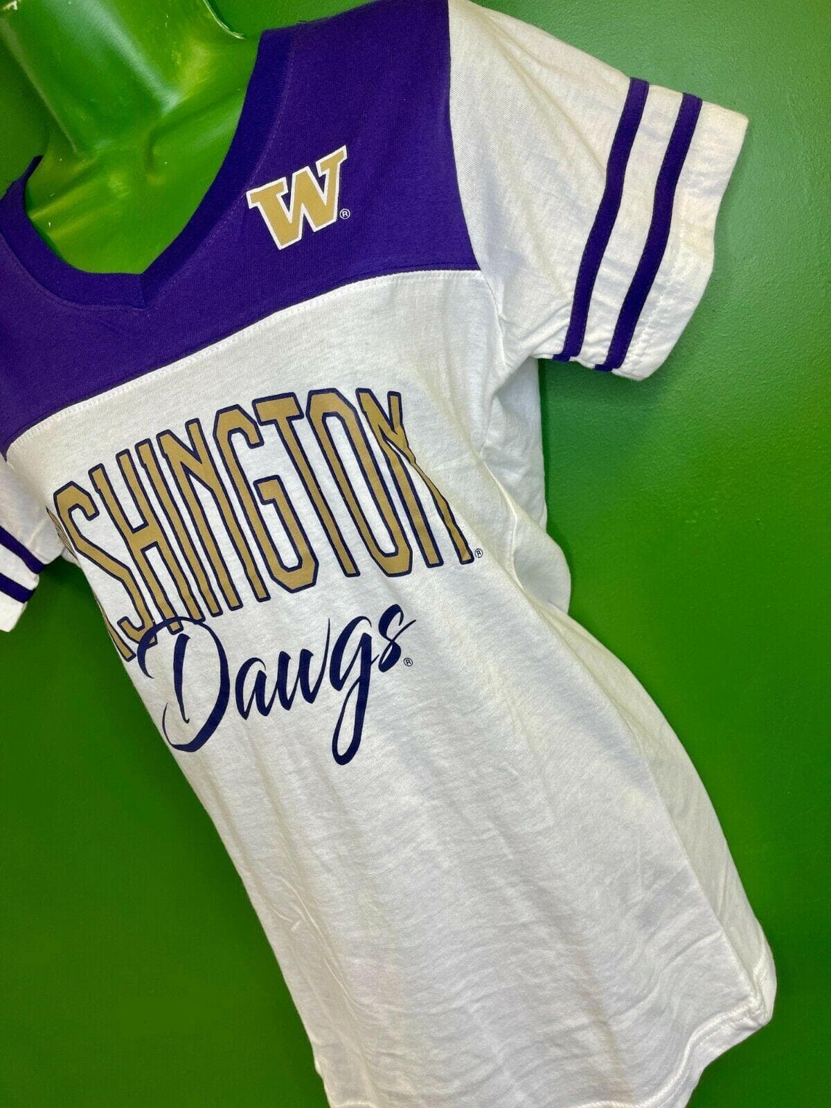 NCAA Washington Huskies T-Shirt Girls' Youth XL 18 NWT