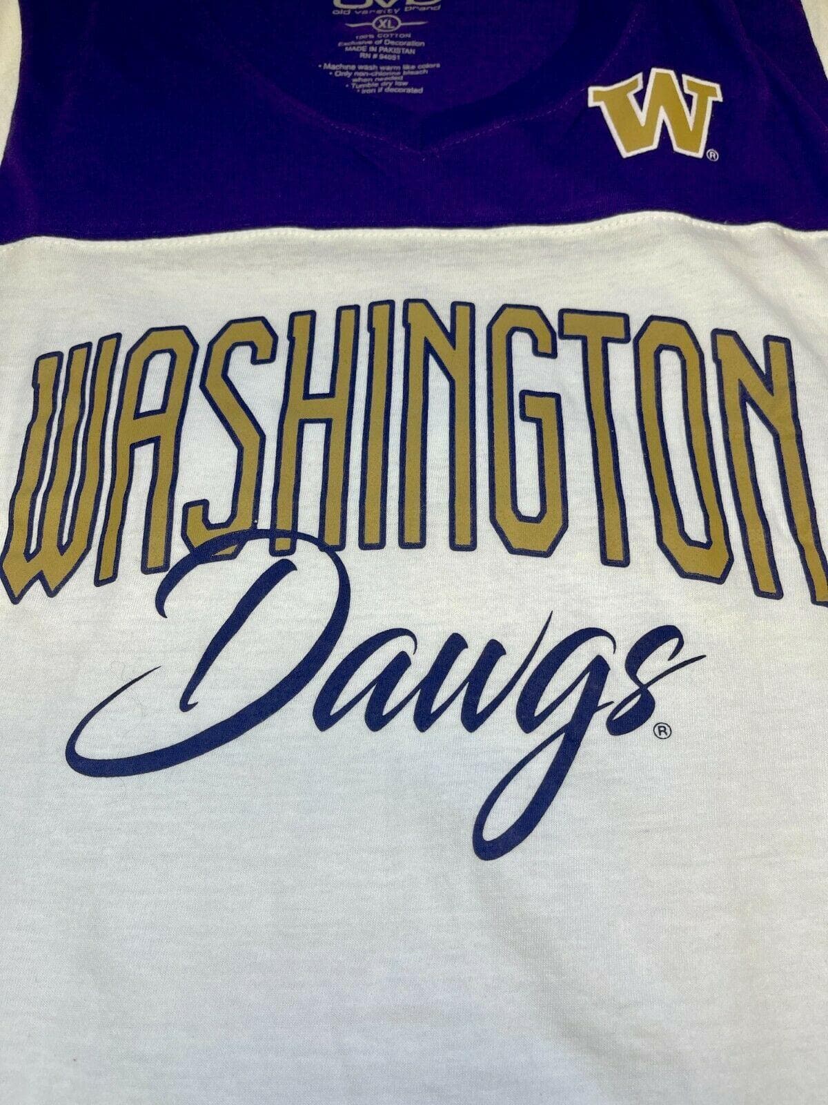 NCAA Washington Huskies T-Shirt Girls' Youth XL 18 NWT