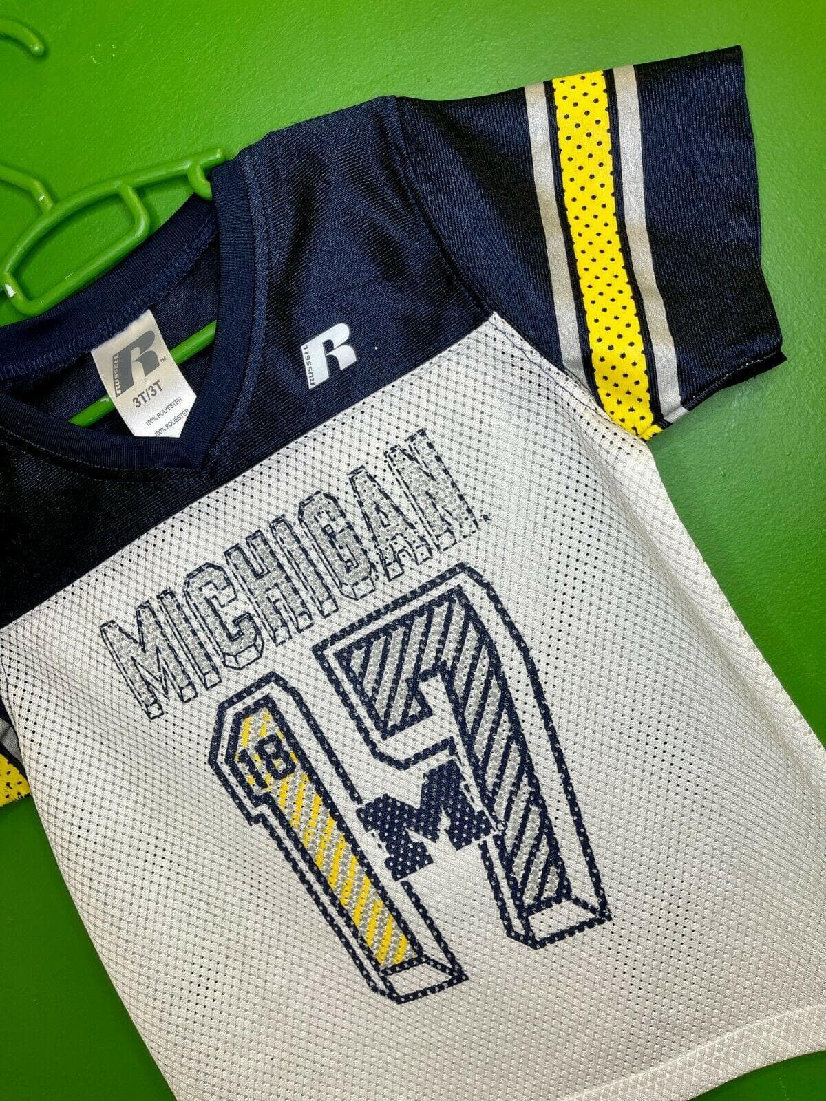 NCAA Michigan Wolverines Russell Jersey Toddler 3T
