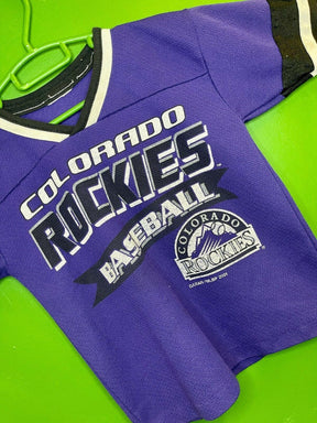 MLB Colorado Rockies Jersey-Style Pullover Top Toddler 4T